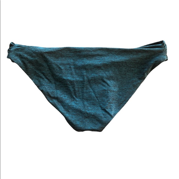 Becca by Rebecca Virtue American Fit Green Side Tab Swim Bottom - Large - Picture 6 of 8